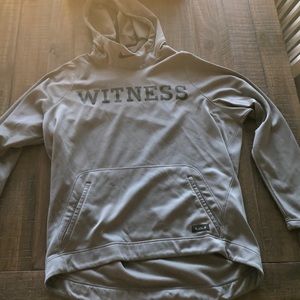 Nike pull over hoodie